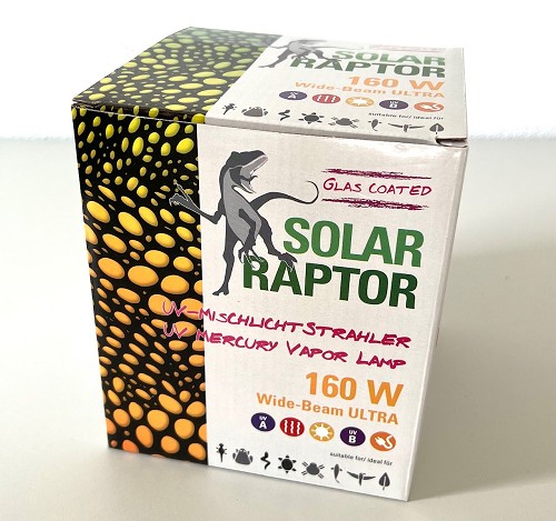 Solar Raptor-Kwikdamplamp 160 W UVB