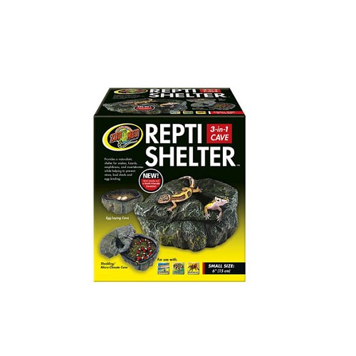 Repti Shelter 3-in-1 Cave, SM @