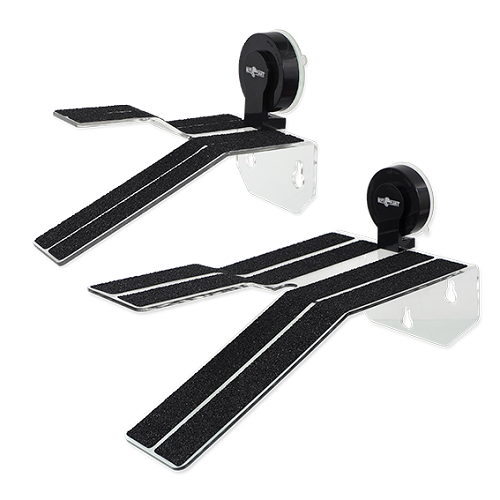 Atterrissage en acrylique pour tortues, amphibiens et reptiles

La finition antidérapante permet de sortir facilement de l'eau.

Conçu pour se reposer et se réchauffer

Ventouse très solide et stable pour le verre

Facile à installer et à entretenir