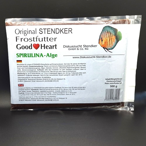 STENDKER  Good Heart Spirulina  500 grammes