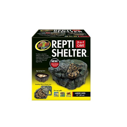 Repti Shelter 3-in-1 Cave, LG